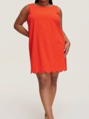 Kate Spade NY for Target Coral Red Mini Dress — Bust 38" — Size M — Limited Edit